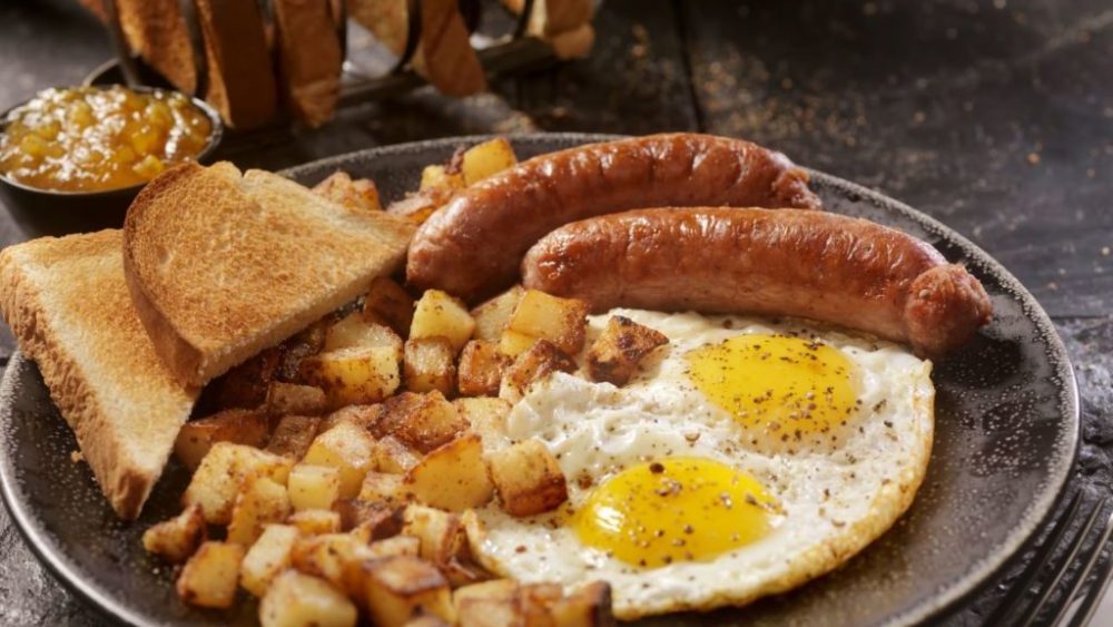 Pétit déjeuner Américain (American Breakfast) – Nediva – Bed and Breakfast